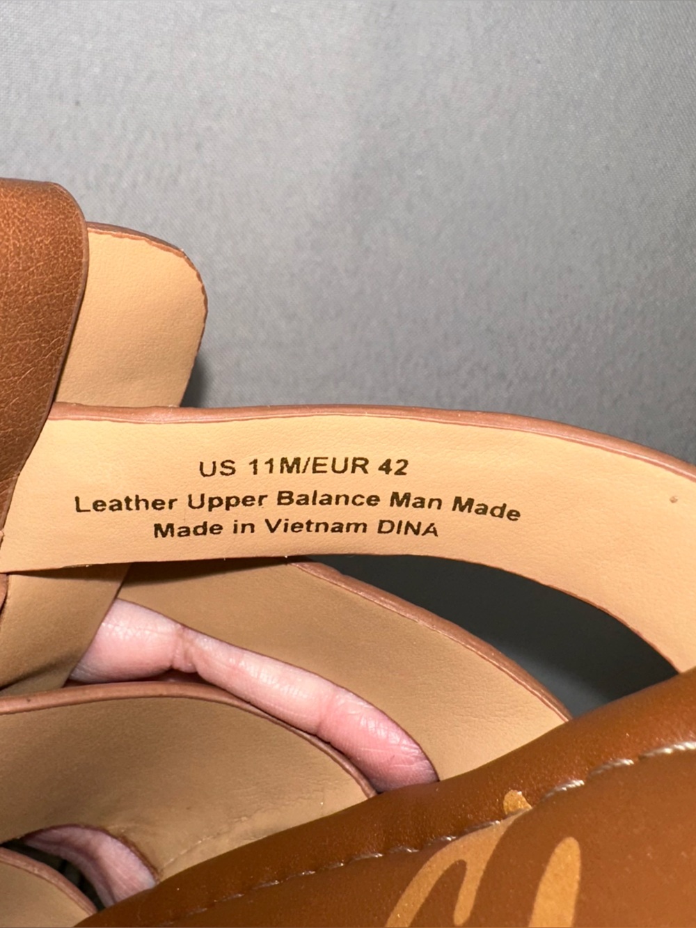 Sam Edelman Dina Woven Size 11 Fisherman Slides Brown Leather Sandals Women's 42 - Picture 8 of 8